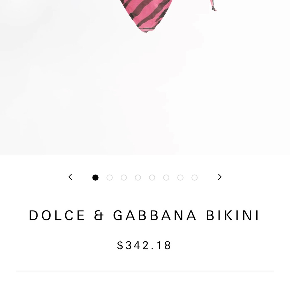 Pink Zebra Print Bikini Set - Picture 2 of 7